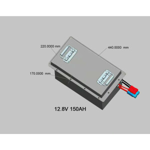 LiFePO4 12V 150Ah Lithium-Eisen-Phosphat Batterie...