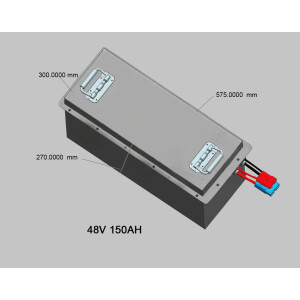 LiFePO4 48V 150Ah Box Lithium-Eisen-Phosphat Batterie...
