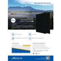 JA Solar Solarmodul 390W schwarz Monokristallin Solarpanel JAM54S31-390/MR