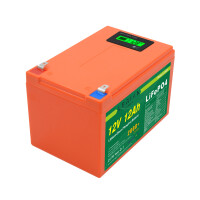 LiFePO4 Akku 12V 12Ah 15A Lithium-Eisen-Phosphat Batterie für Camping Boot Solar Caravan Wohnwagen