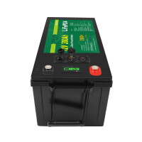 LiFePO4 Akku 12V 300Ah 200A Lithium-Eisen-Phosphat Batterie für Camping Boot Solar