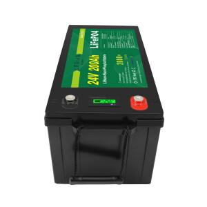 LiFePO4 Akku 24V 200Ah 200A Lithium-Eisen-Phosphat Batterie für Camping Boot Wohnmobil