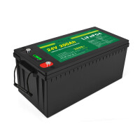 LiFePO4 Akku 24V 200Ah 200A Lithium-Eisen-Phosphat Batterie für Camping Boot Wohnmobil
