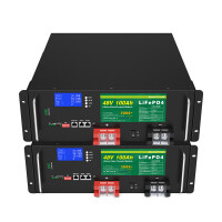 LiFePO4 Akku 48V 100Ah 100A 4800Wh Lithium-Eisen-Phosphat Batterie für Camping Boot Wohnmobil