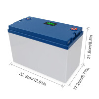 LiFePO4 Akku 60V 24Ah 30A 1440Wh Lithium-Eisen-Phosphat Batterie für Scooter E-Bike Elektrofahrzeug
