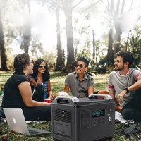 mobile Powerstation LP2000Y 1997Wh 2000W Output 12V AC USB für Camping,Outdoor, mobiles Arbeiten 