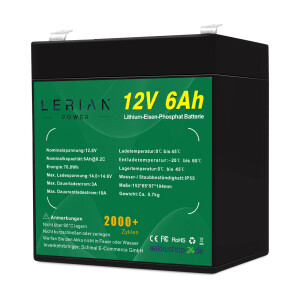 12V Lithium-Ionen Akku / 12V LiFePO4 Akku Varianten...