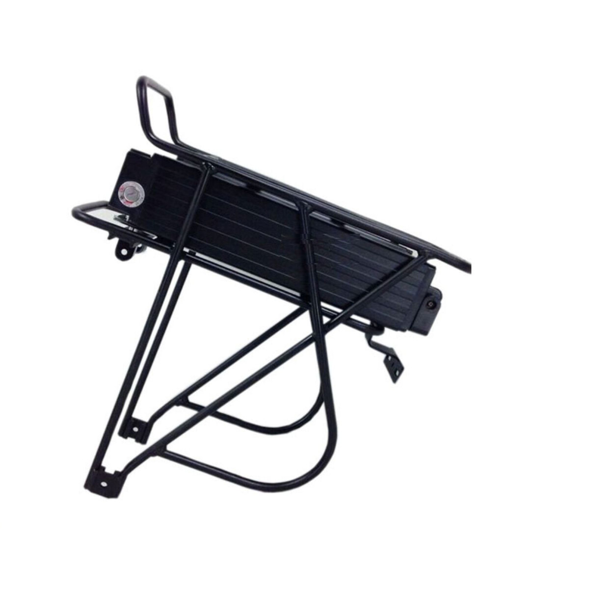 Fahrrad Gepäckträger für Akkus bis 8cm Höhe E-Bike Pedelec Akku Unive ...