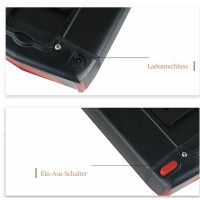 E-Bike Akku 36V 14,5Ah 522Wh Lithium-Ionen Gepäckträgerakku LG Zellen incl. BMS & Ladegerät