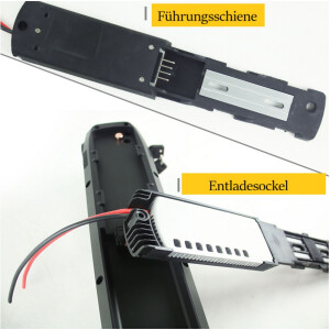 E-Bike Akku 48V 14Ah 672Wh Lithium-Ionen Hailong Rahmenakku Samsung Zellen