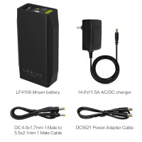 LiFePO4 Akku Powerbank 12V 6,5Ah Lithium-Eisenphosphat USB 5V 9V 12V