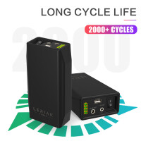 LiFePO4 Akku Powerbank 12V 6,5Ah Lithium-Eisenphosphat USB 5V 9V 12V