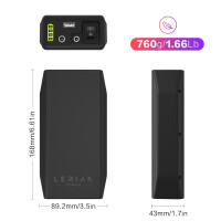 LiFePO4 Akku Powerbank 12V 6,5Ah Lithium-Eisenphosphat USB 5V 9V 12V