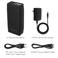 LiFePO4 Akku Powerbank 12V 6,5Ah Lithium-Eisenphosphat USB 5V 6V 9V 12V
