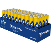 40x Varta Longlife Power 4903 Micro AAA Batterie 1,5V 1260mAh LR03