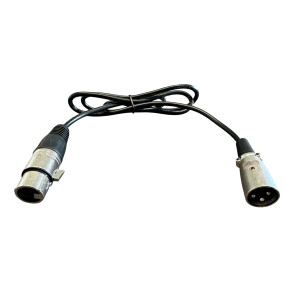 XLR Verlängerungskabel 1m 3-Pin Stecker Buchse...