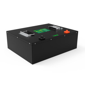 LiFePO4 Akku 48V (51,2V) 100Ah 100A Lithium-Eisenphosphat Batterie für Camping Boot Caravan Wohnwagen Elektromobile Golfwagen