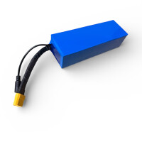 Lithium-Ionen Akkupack 36V 5Ah 180Wh XT90 incl. 50A BMS & Ladegerät für E-Bike Scooter Pedelec