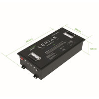 LiFePO4 Akku 72V (73,6V) 125Ah 300A Lithium-Eisenphosphat Batterie für Elektromobile Scooter Golfcarts
