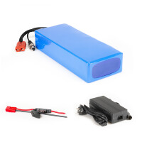 Lithium-Ionen Akku 60V 15Ah 900Wh Akkupack incl. 40A BMS & Ladegerät für Scooter E-Bike Pedelec
